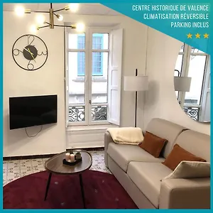 Appartement ღ Le Cypriano • T2 Au Centre De Avec Parking, Valence (Drome)